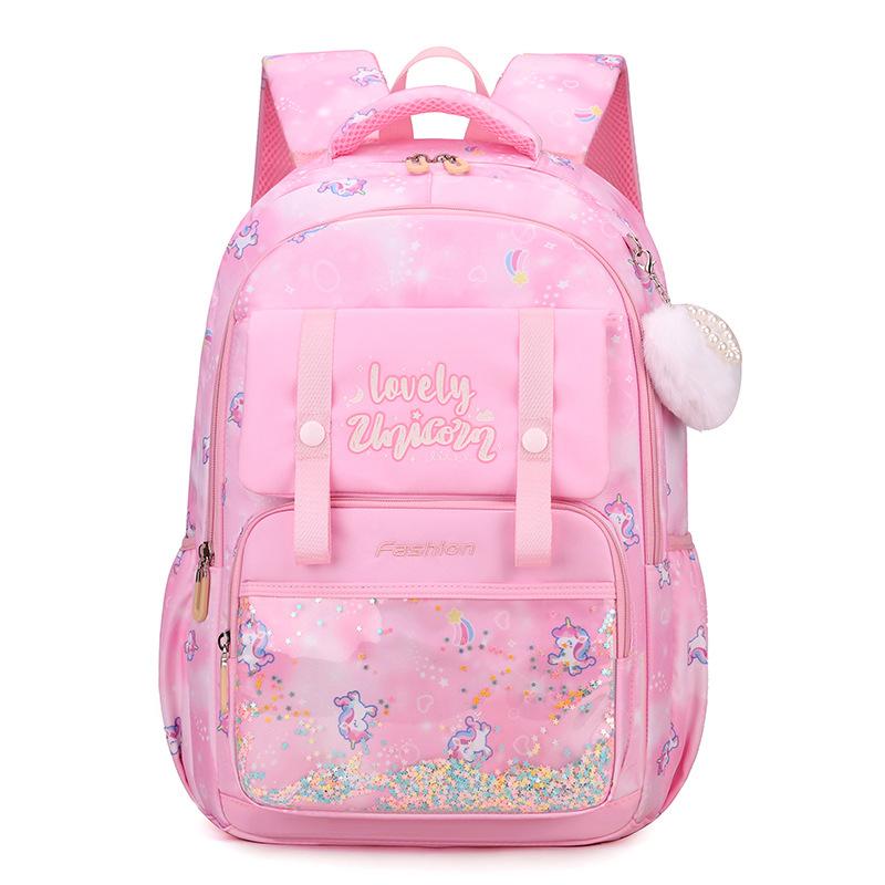 School Bag Backpack Women's Ins Niche High Value Large Capacity Junior High School Casual Versatile Batch