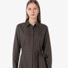 [Lacoste] Women's Flannel Woven Long Dress EF896E-54NSIX