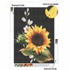 Sunflower 5D Diamond Painting Full Round Drill Mosaic Diamond Embroidery Belief In Heart Cross Stitch Kits Home Decor Home Decor