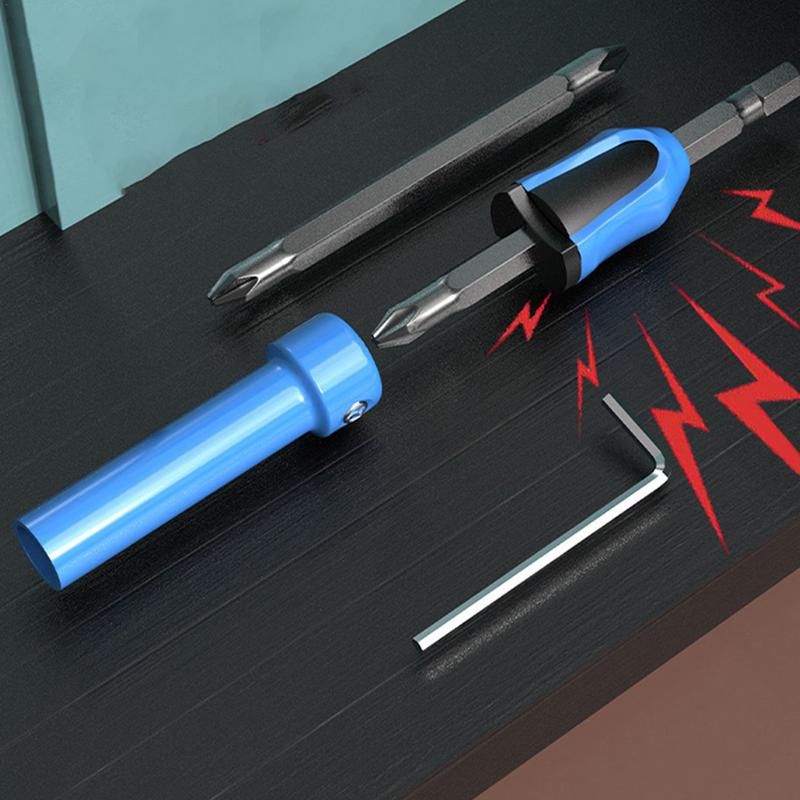 Extension Socket Drill Bit Holder Multifunctional Precise Bit Holder Set Woodworking Supplies Wear-Resistant Repair Tools For
