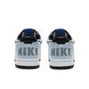 Nike Big Jiang Jin Yue, Sea God Poseidon Slip Resistant Abrasion Resistant Low Top Skateboard Shoes Unisex White Blue 355152-107(Team724- )