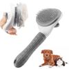 Cepillo para quitar el pelo de perros y gatos, peine para el cuidado y el aseo de perros y gatos, peine para el pelo largo, cepillo de baño para limpieza, suministros para perros