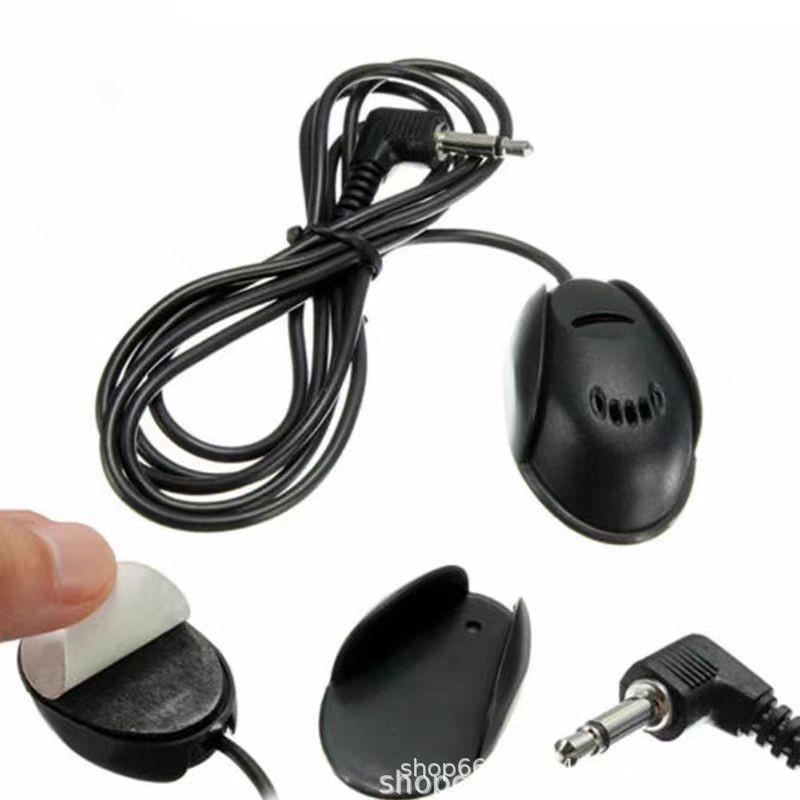 

GPS Bluetooth Микрофон для Автомобильной Навигации, Автомобильный Динамик, Кабель Внешнего Микрофона, Микрофон на Клейкой Основе, Длина Кабеля Микрофона 3 метра One Size чёрный