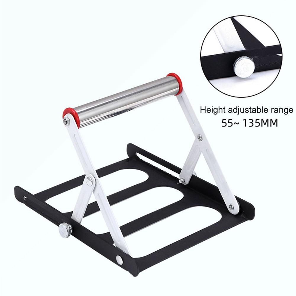 Adjustable Table Saw Stand Foldable Metal Cutting Machine Work Support Stand Height Adjustable Cutting Machine Attachment
