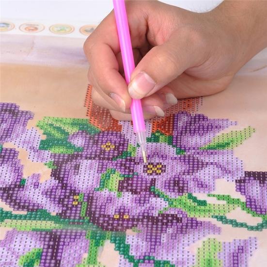 Pfauenmuster 5D DIY Diamantgemälde Kreuzstich Stickerei Wanddekoration