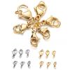 30pcs Stainless Steel Lobster Clasp With Jump Rings For Diy Chain Necklace Bracelet Jewelry Making Findings Supplies Connector