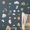 New Cartoon Animal Balloon Children's Room Bedroom Entrance Wall Beautification Decorative  Stickers