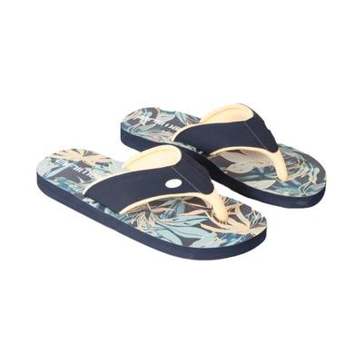 Womens/Ladies Leaf Print Recycled Flip Flops