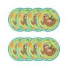 Creative Party Paper Sloth Dinner Plate (Pack of 8)