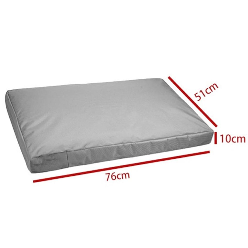 Dog Bed Cover Waterproof Tough Oxford Fabric DIY Pet Bed Cover Non-Stick Hair Easy To Clean Rectangular Fillable Dog Bed Covers