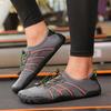 Tênis de Treino Descalço para Academia Homens Mulheres Respiráveis Elásticos Sapatos de Exercício Yoga Antiderrapantes Tênis Casuais para Agachamento Profundo