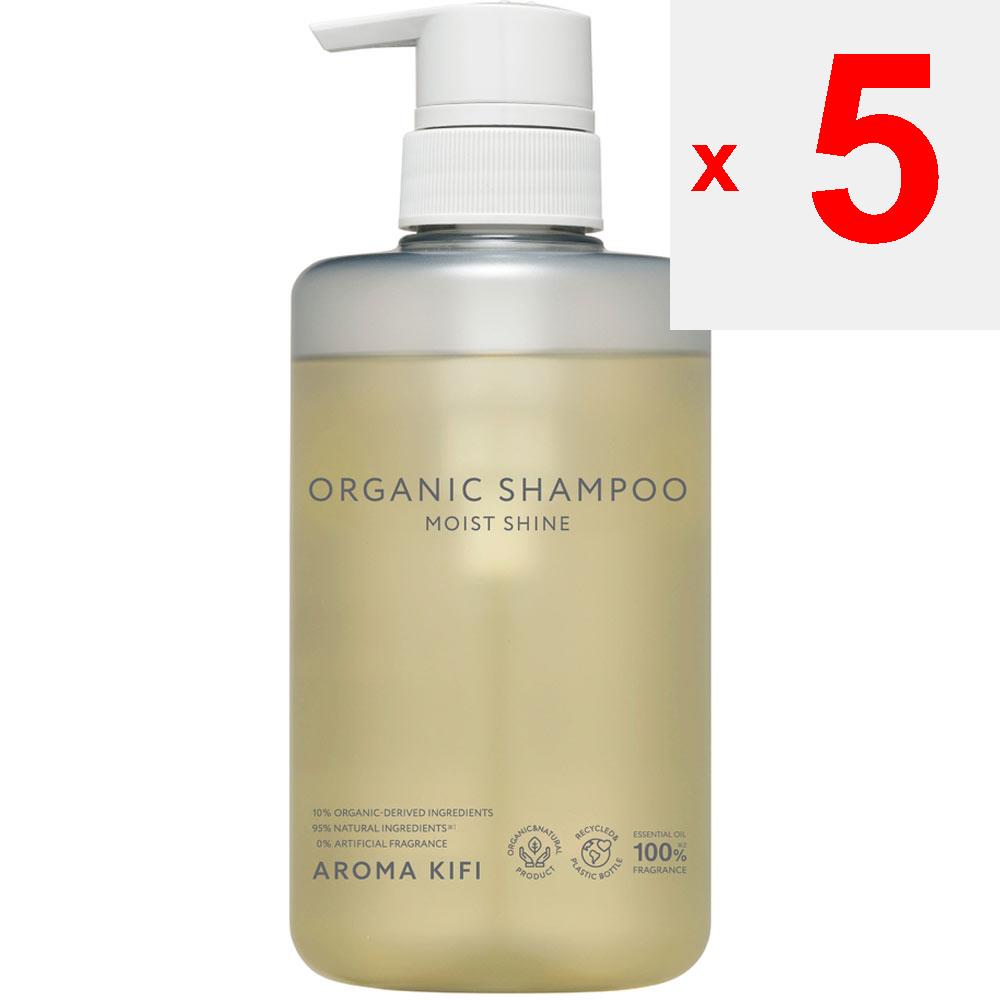 VISIONAL Aromakifi Organic Shampoo Moist Shine 480ml Other (check Locks, Tongue Cleaners, Etc.) Shampoo/conditioner (premium) After Wetting Your Hair
