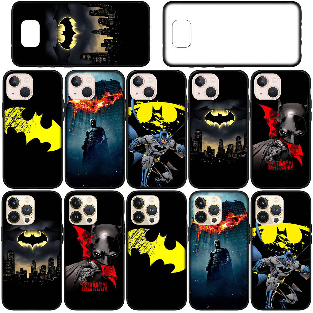 for iPhone 17 16 15 Xiaomi Poco F7 F8 X7 X6 C85 C75 M8 Redmi Note 14 13 12 11 Pro Max 14C 13C 15C A3 A4 Phone Case Batmans Cartoon Bruce Bat Man Wayne