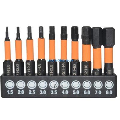 A5YD Screwdriver Bit Set 1/4 Inch Shank Reliable and Long Lasting Tools