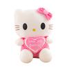 Flower Hellokitty Plush Doll Heart Cat Stuffed Toy Strawberry Angel Decoration