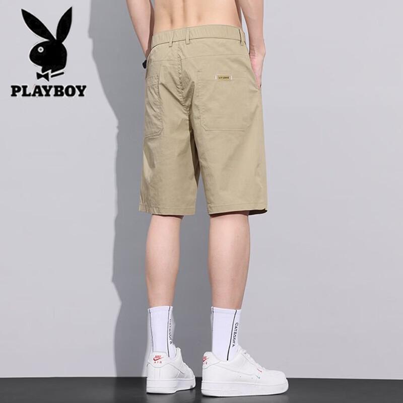 

Мужские шорты Playboy из ледяного шелка на завязках 28