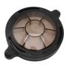  Replacement Pool Pump Basket Cover, Compatible with   Ground and In Ground Pool Pumps, PVC Transparent Sled Pool Pump Lid, For   Super II, 