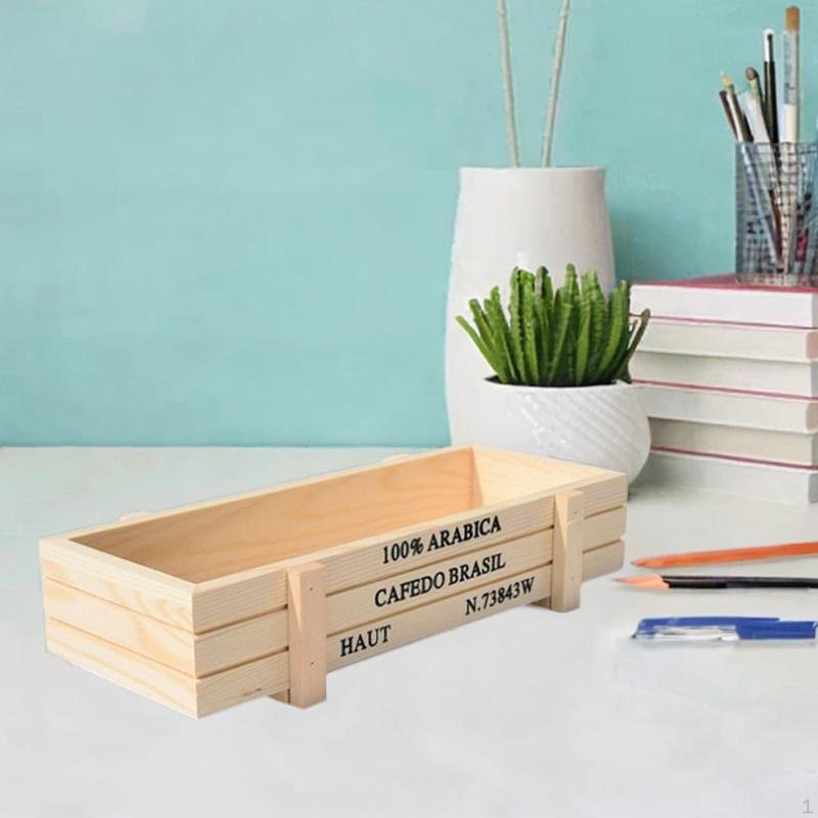 

Контейнер для выращивания растений в стиле ретро, многоцелевой ящик для мясистых вещей бежевый