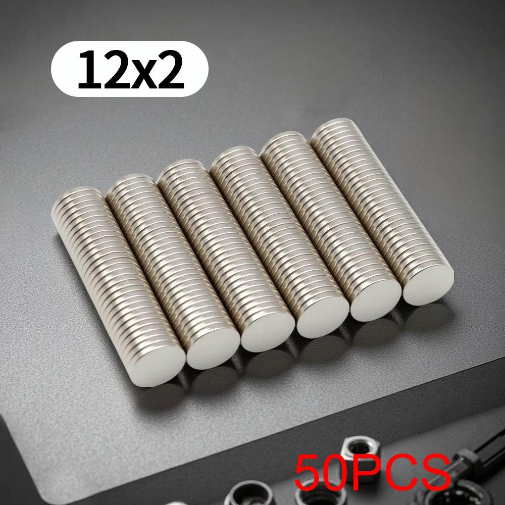 12X2MM imans Round Refrigerator magnets for Office Whiteboard Suitable Tools Home Workplace, Etc 12*2