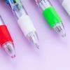 5PCS Festive Christmas Theme Ballpoint Pen Multicolor Pens With Ergonomic Grip Portable Writing Tools For Students