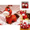 Crying Horse Happiness Plush Toy Cartoon Style Soft Stuffed Animal For Kids Gift