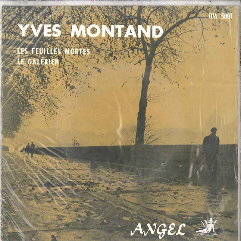 

7inch Record YVES MONTAND - Les Feuilles Mortes / Le Galerien OM5001 ANGEL Japan Pop Used