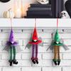 Set Of 5 Colorful Witch Hat Party Decorations Halloween Hanging Pendants Easy to Install Window Ornament for Home