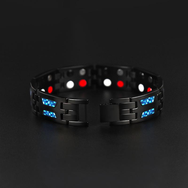 Populært magnetisk armbånd, karbonfiberarmbånd, herrearmbånd
