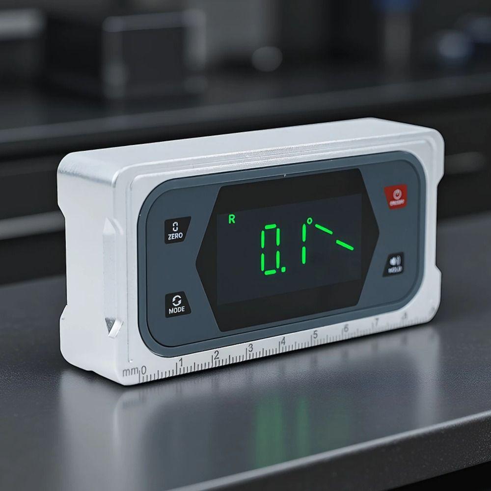 V Groove Base Digital Protractor Magnetic Base Digital Inclinometer Double Axes Gauge Building