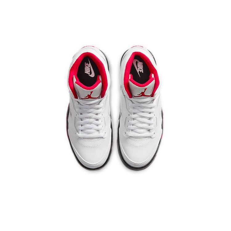 Jordan 5 Retro Fire Red Silver Tongue 2020 PS 440889-102