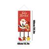 Christmas Flag Holiday Decor Waterproof Christmas Door Drape Holiday Decor For Indoor Outdoor Home Window Door Yard Patio Porch