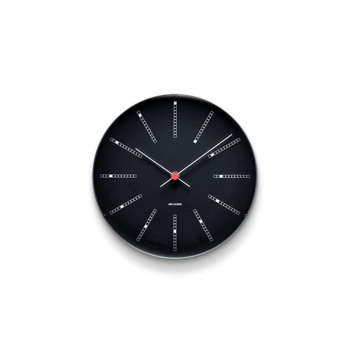 

Arne Jacobsen Wall Clock Black 210mm Bankers Clock Black 43636 (ARNE JACOBSEN) чорний