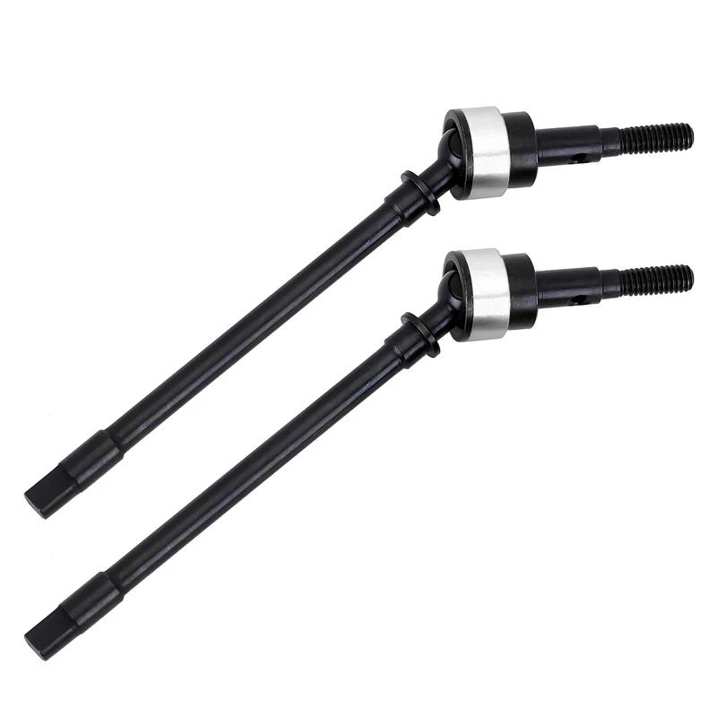 Metals CVD Hard Steel Front & Rear Axle Drive Shaft Dogbone for 1/10 RC Crawler Axial SCX10 Upgrade Option Parts