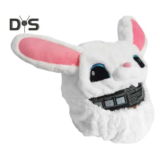 Motorsykkelhjelmdeksel Støvtett Universal Sykkelhjelmtrekk Funny Plush Motorsykkelhodeplagg for helhjelmer