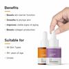 DERMATOUCH Anti Aging Serum Set - 10% Vitamin C Serum & 2% Hyaluronic Acid Serum | For rynker, oppstrammende, fuktighet- 18ml + 18ml