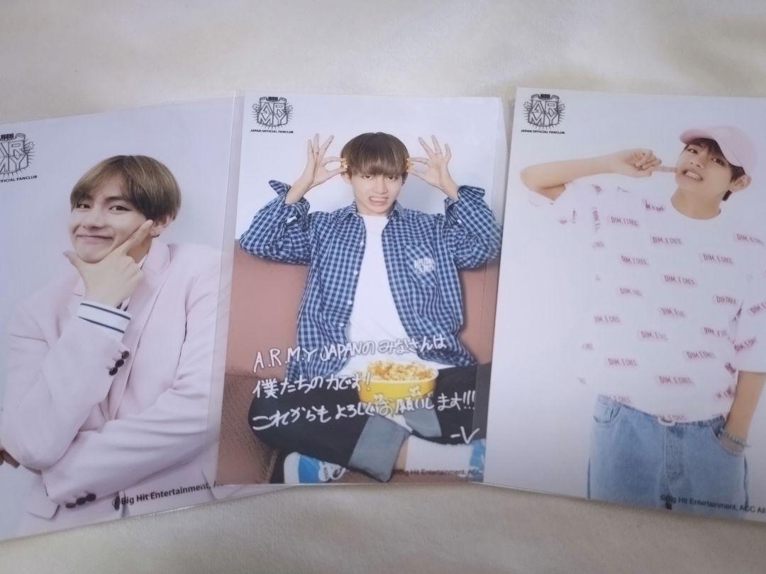 

[USED] BTS Continuation Bonus V Kim Taehyung Tae Tae Raw Photo Photo Trading Card