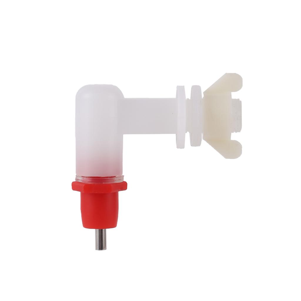 10Set New Chicken Waterer Nipples Drinkers Quail Chicks Turkeys Ducks Poultry Waterer Nipples Leak-Proof Automatic Spring Type