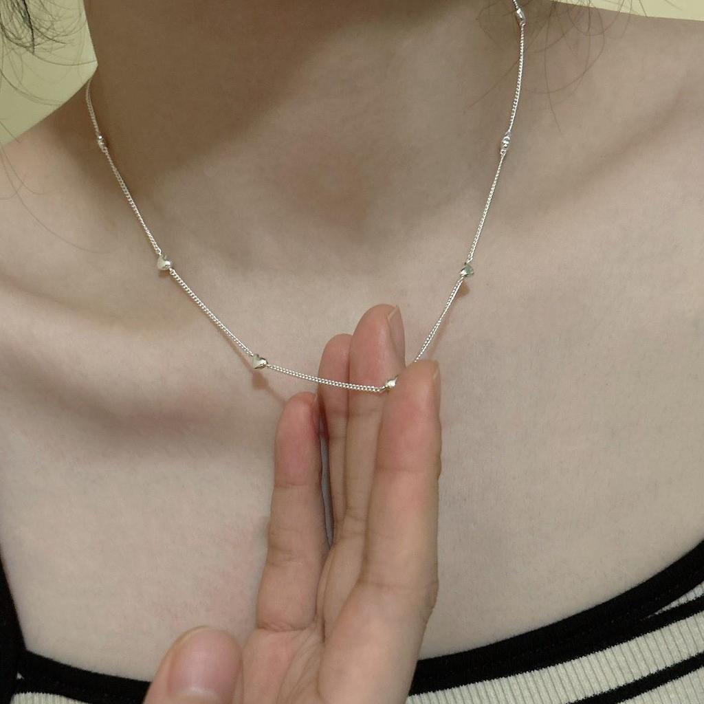Elegant Layered Heart Bracelet for Women - Versatile Fashion Hand Jewelry