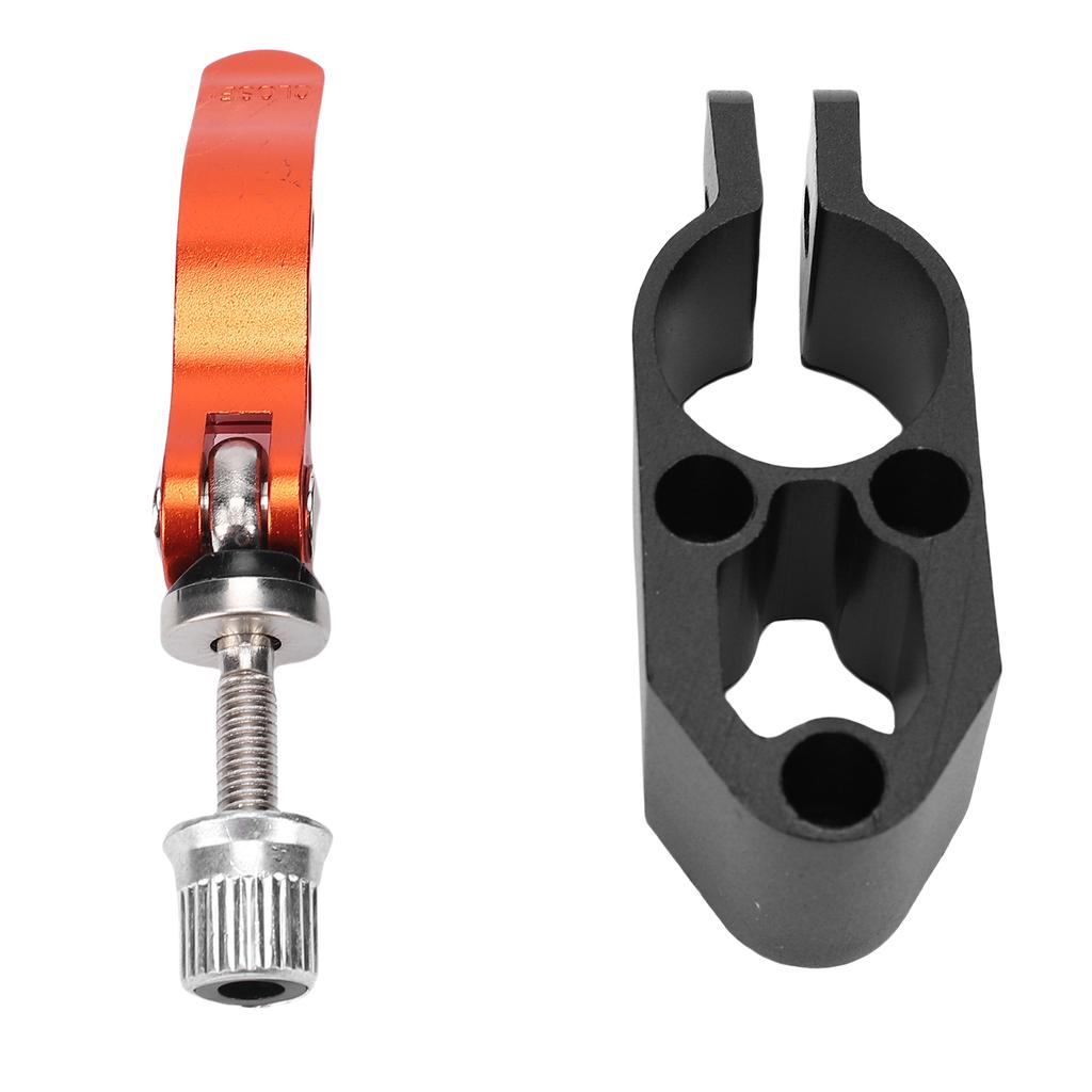 Electric Scooter Folding Clamp Fit for   M5pro Aluminum Alloy Vertical Rod Rugged Lock Replacement Orange