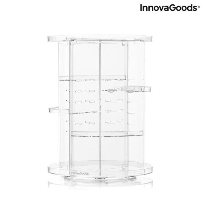 Makeup Organizer - InnovaGoods - Rolkup - 360° Rotating - Practical - Elegant Design