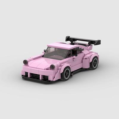 Set di blocchi da costruzione giocattolo classico per auto super sportiva, adatto come regalo di compleanno, Halloween, Natale e per collezioni di decorazioni per la casa
