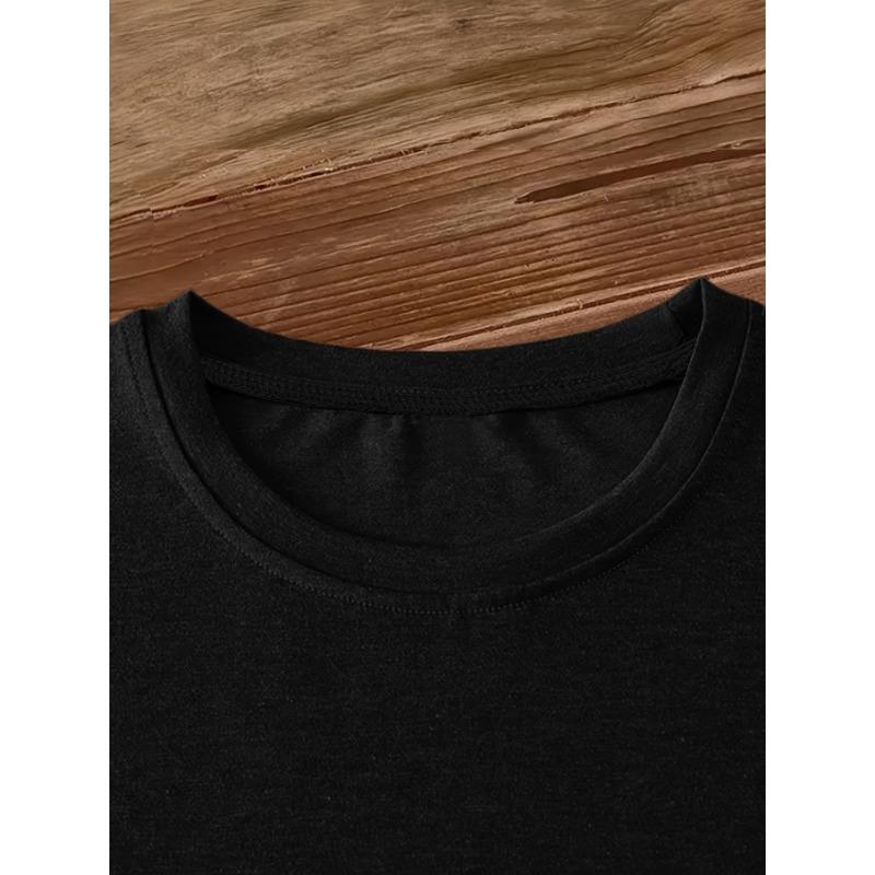 Elegant Women'S Short Sleeve T-Shirt with Animal Print Heart Design | Crew Neck, Medium Stretch Fabric, Suitable for Spring, Summer, Fall,