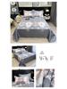 Ice Silk Summer Cool Mat Set: Foldable & Washable Three-Piece for Dormitory Single Beds