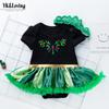 New Summer '02 Baby Frozen Two-Piece Dress: Short-Sleeved Top with Wings and Skirt