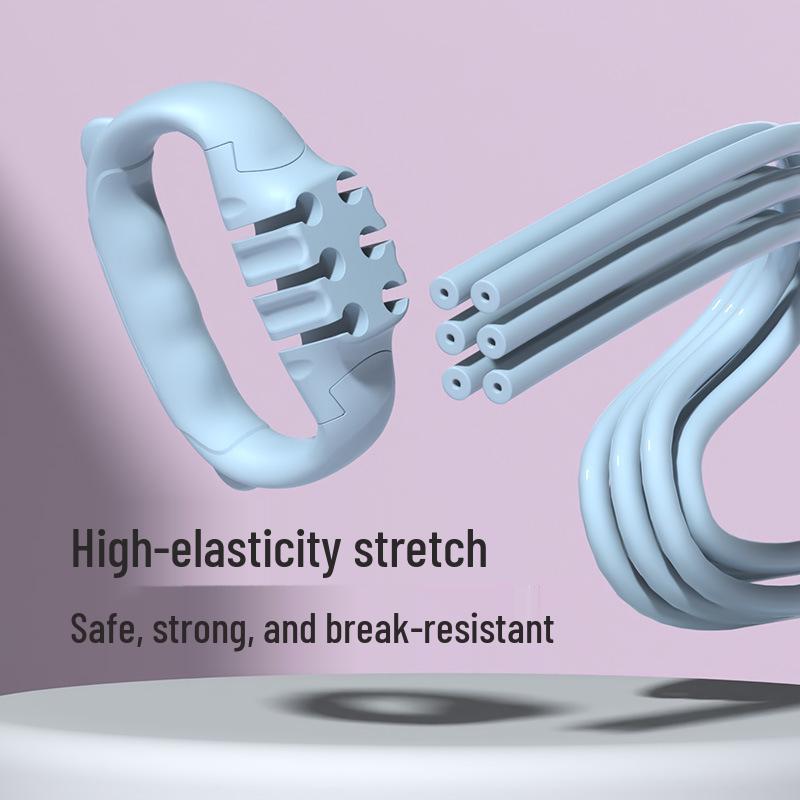 6-Level Resistance Detachable Pull-Up Bar & Back Opener for Home Fitness and Yoga
