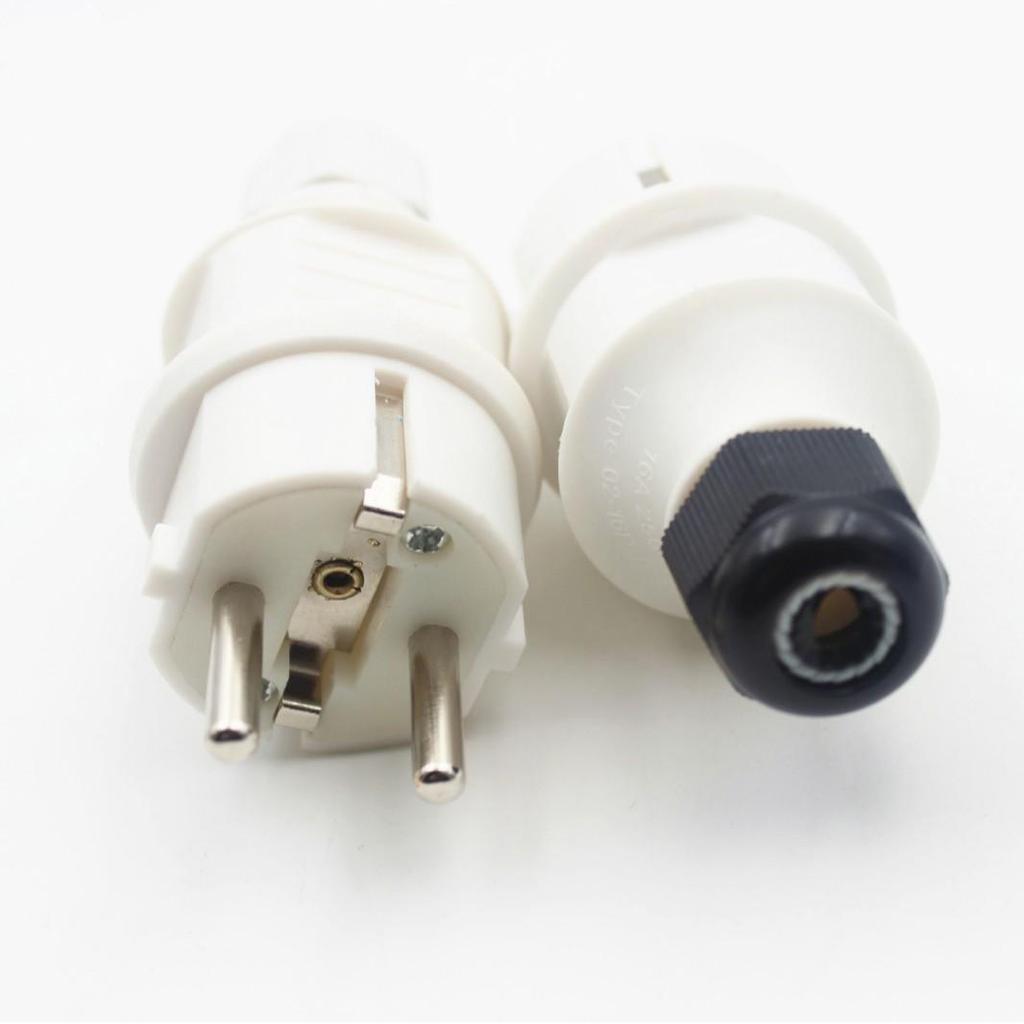 XIONGDA European Style 16A 250V IP44 Waterproof Industrial Wiring Nut Plug.
