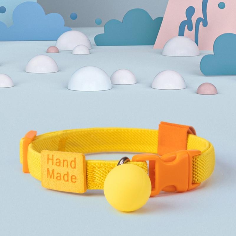 Easy to Use Elastic Pet Collar with Quick Adjust Feature Stretchable Comfort Multiple Color Lightweight for Small Animal