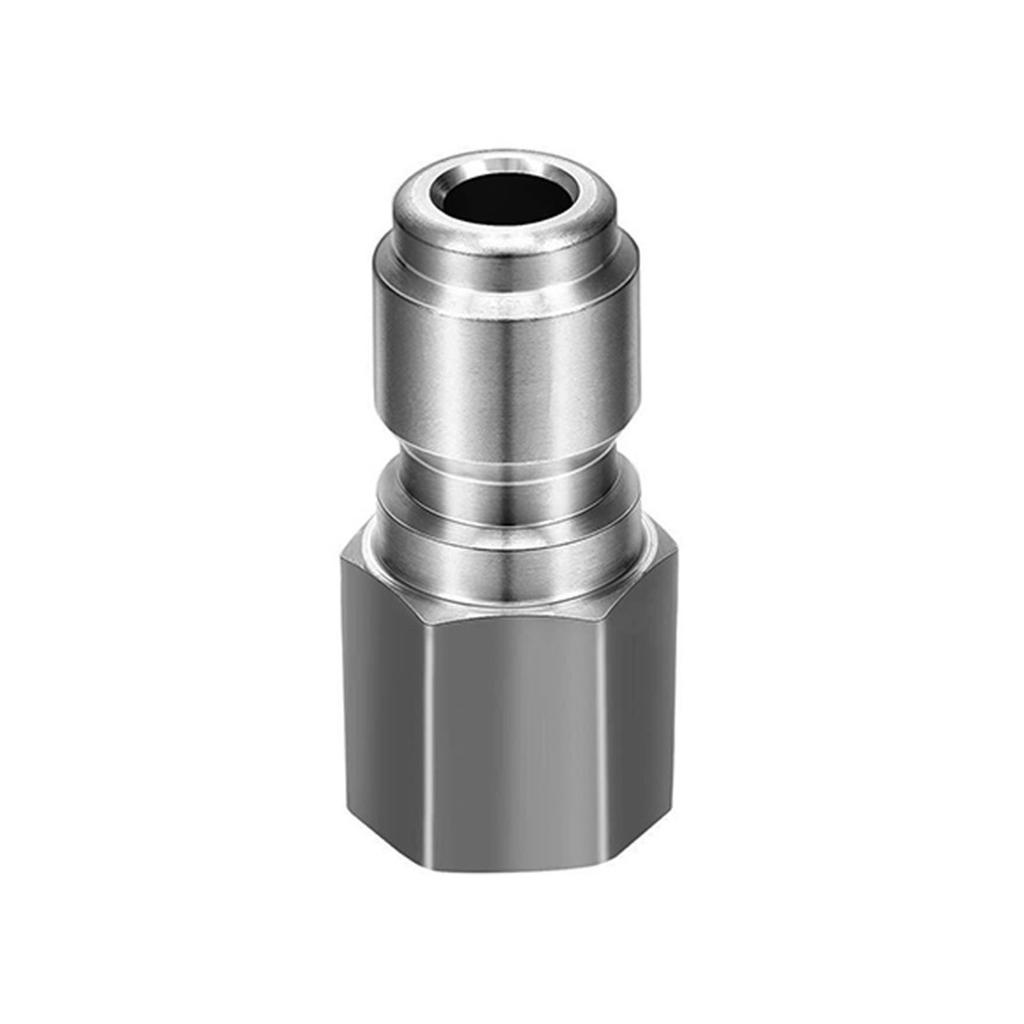 Pack Of 2 Steel Quick Connect Pressure Washer Couplers 3/8 Inch Female NPT Fitting Simple To Use for Cleaning Machines