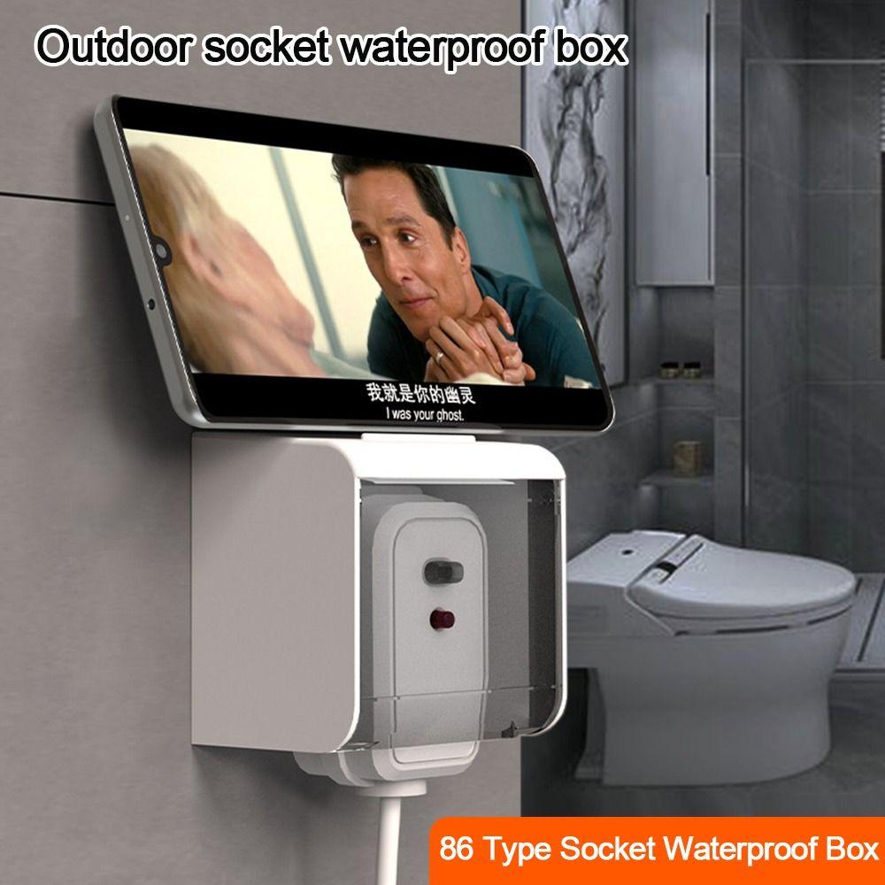 Socket Waterproof Box Protection Socket Switch Protective Cover Electric Plug Rainproof Cover