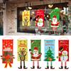 Porch Christmas Door Banner Flag Hanging Decoration Outdoor Indoor Home Decor